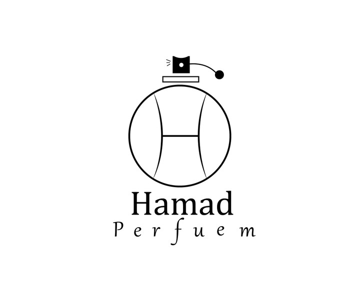 لوجو محل عطور "Hamad Perfume"