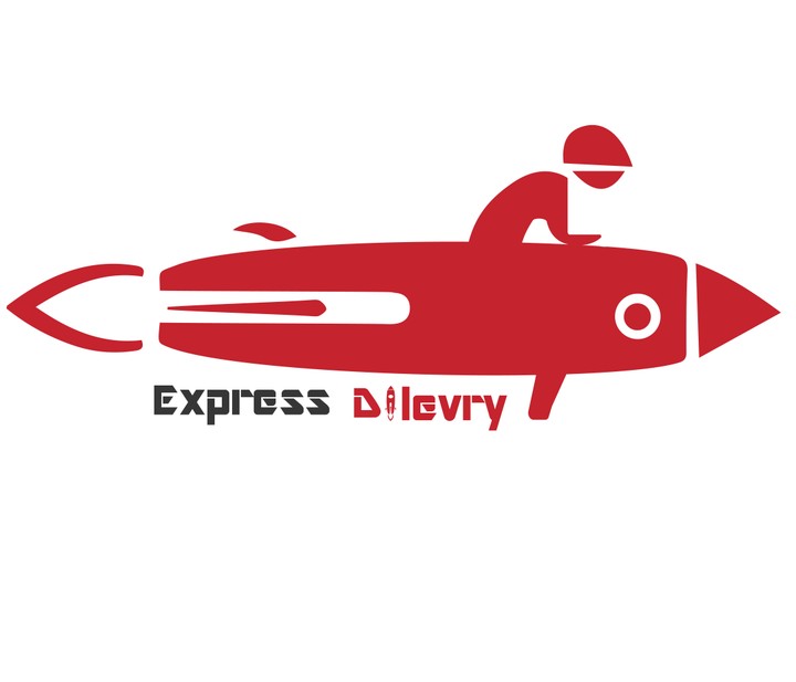 لوجة شركة توصيل طلبات Express Dilevry