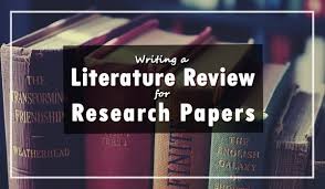 كتابة literature review