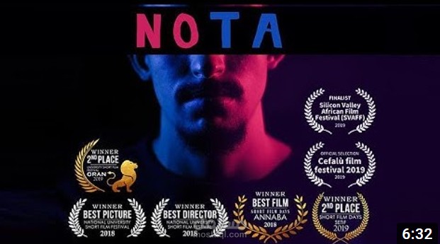 اخراج و مونتاج فيلم قصير بعنوان NOTA