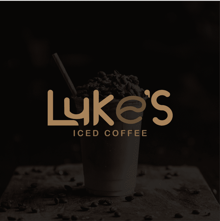 شعار لمحل ايس كوفي بأسم Luke`s