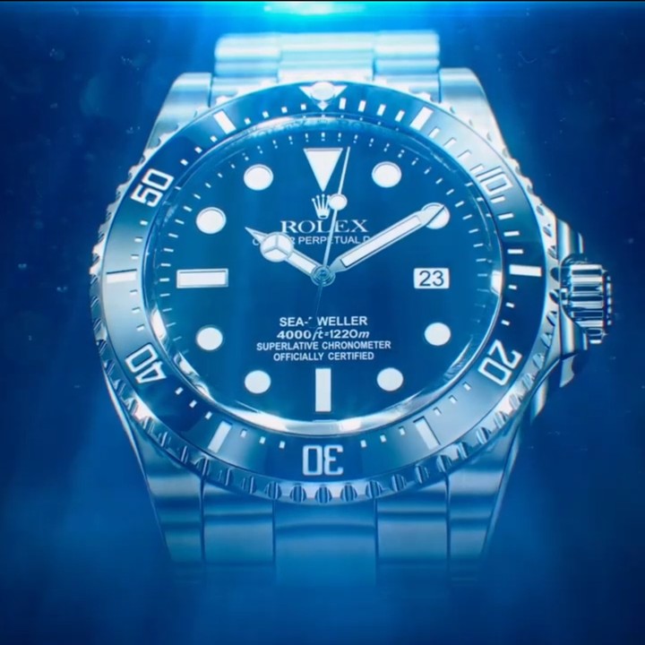 اعلان 3d لساعه Rolex