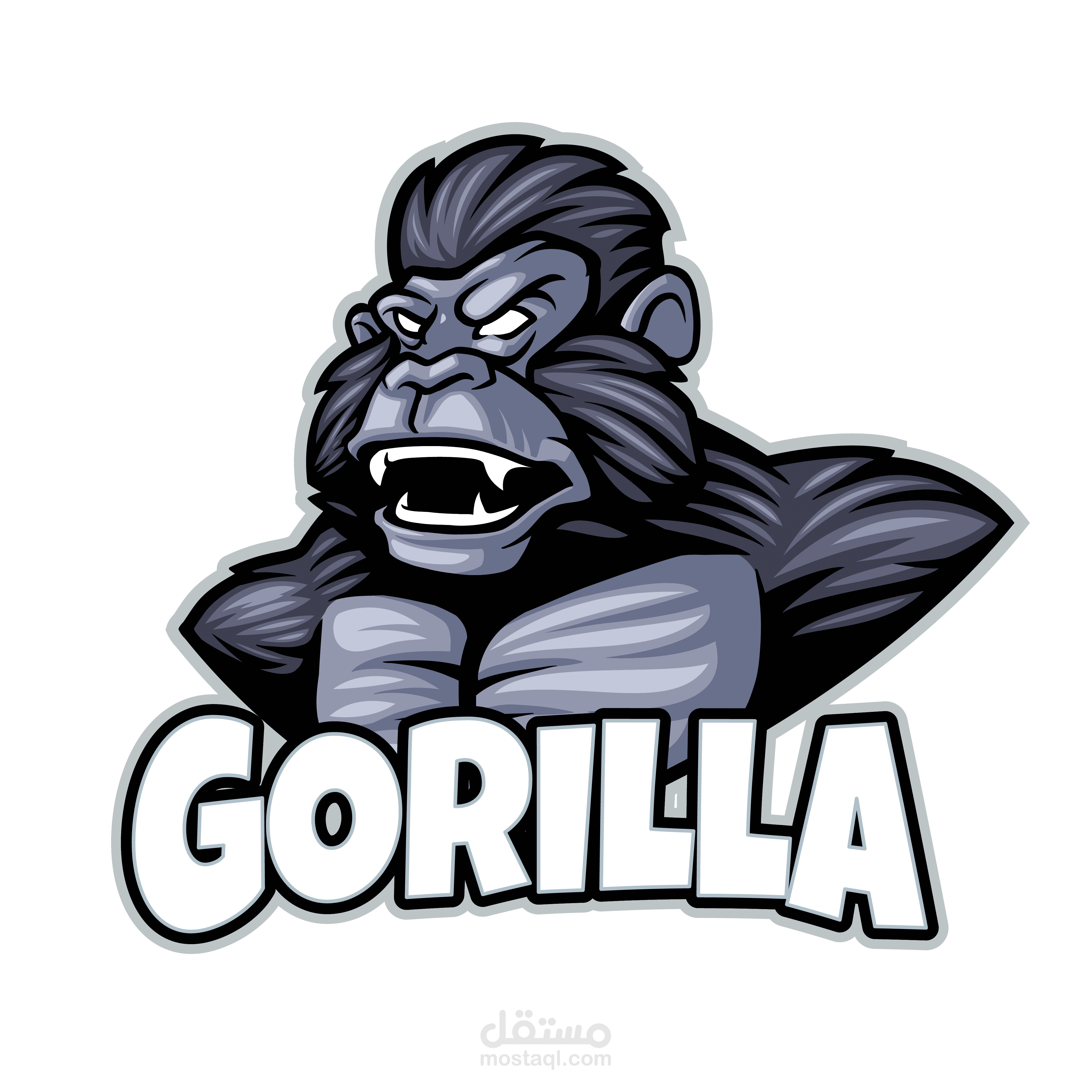 Gorilla logo | مستقل