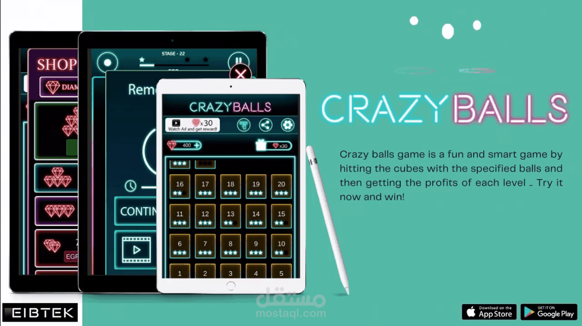 CRAZY BALLS GAME