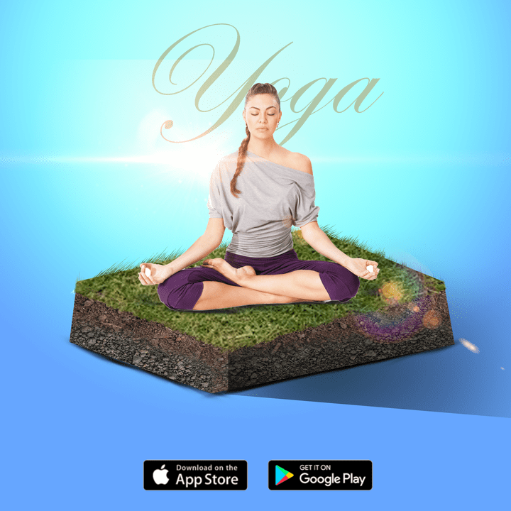 Yoga Exercise Advertisement