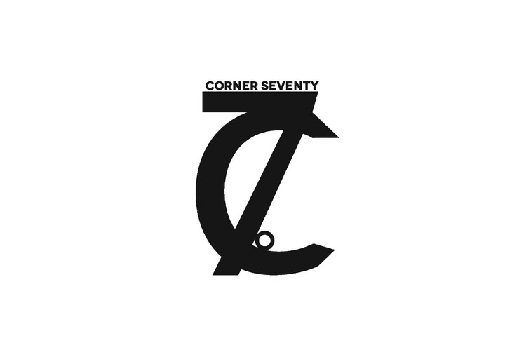 تصميم شعار لمحل ملابس Corner Seventy