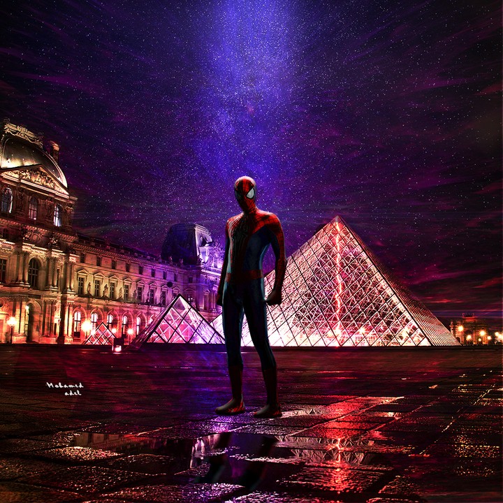 Spiderman Photo manipulation