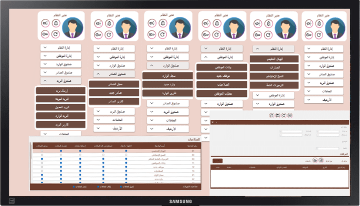 نظام السكرتارية وأتمتة التعاملات الورقية Dot NetFramewark + SQL Server