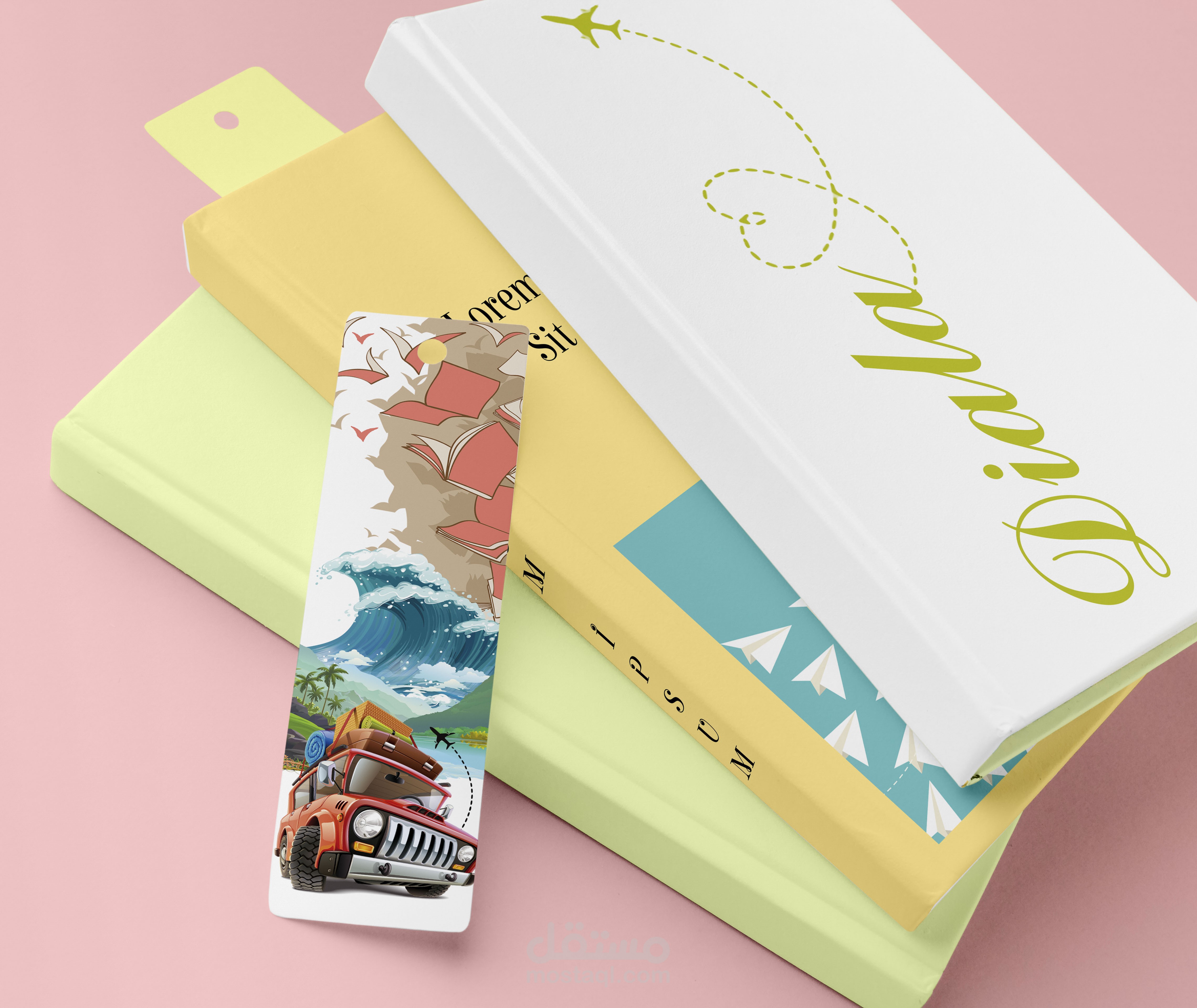 تصميم بوك مارك bookmarks - مطبوعات