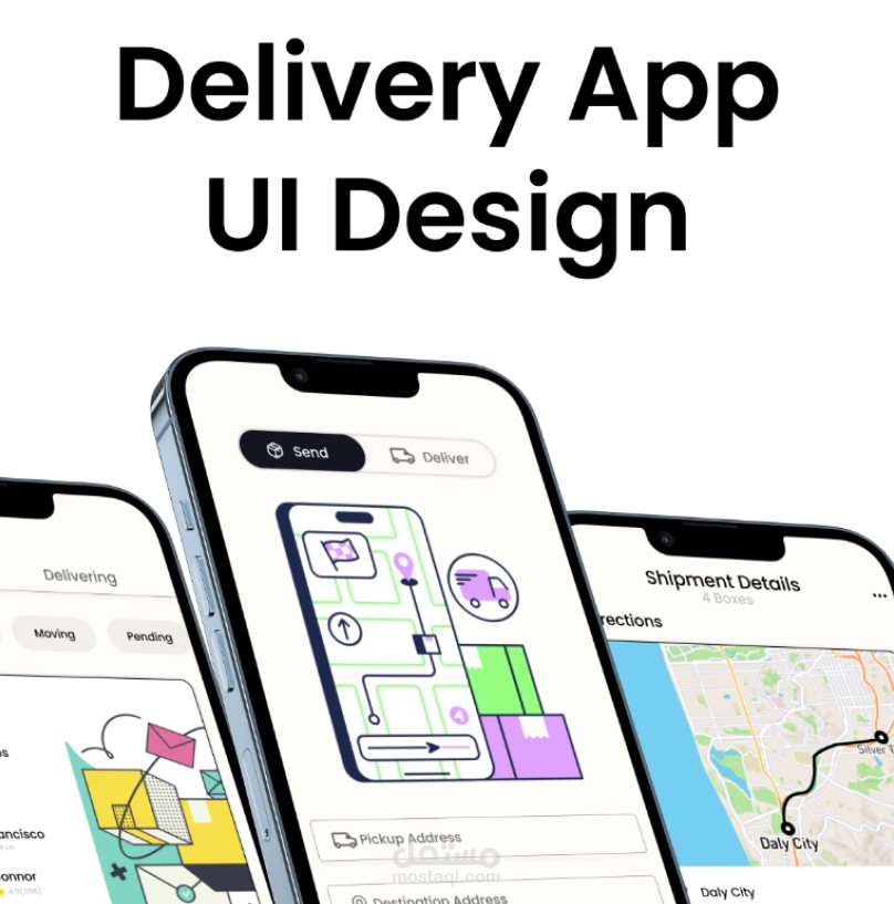 Delivery App UI