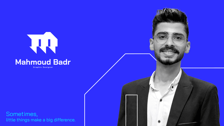 Personal Brand for Graphic designer (Mahmoud Badr)