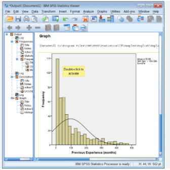 تحليل إحصائي على برنامج SPSS لدراسات مختلفة