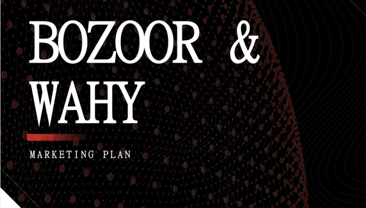 BOZOOR & WAHY MARKETING PLAN