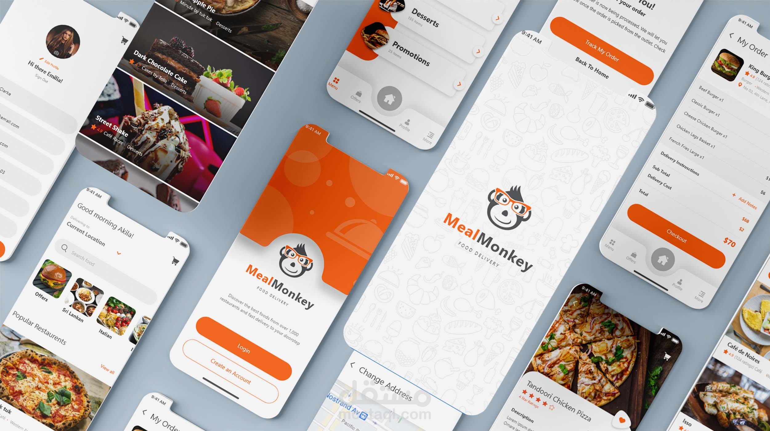 MealMonkey - meals app