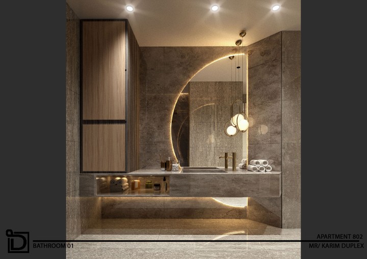 villa bathrooms interior design