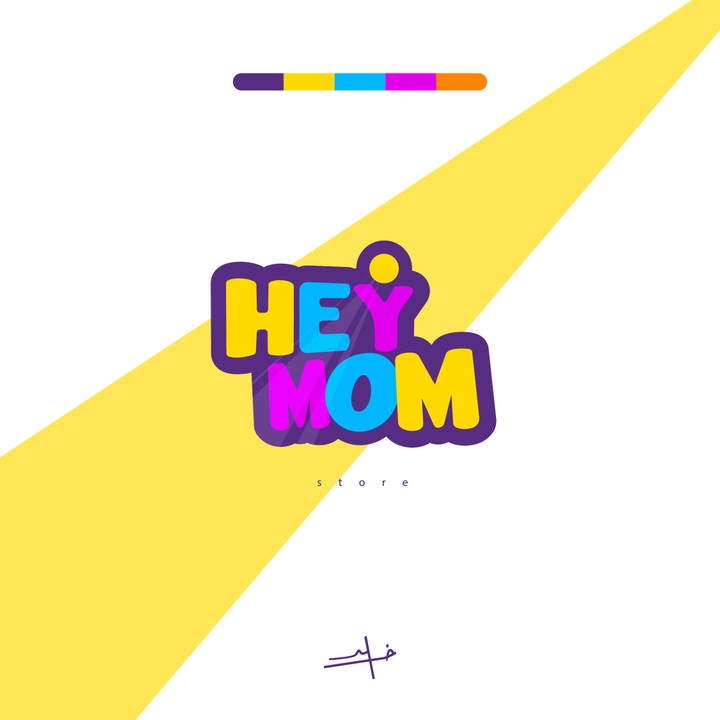 تصميم شعار HEYMOM