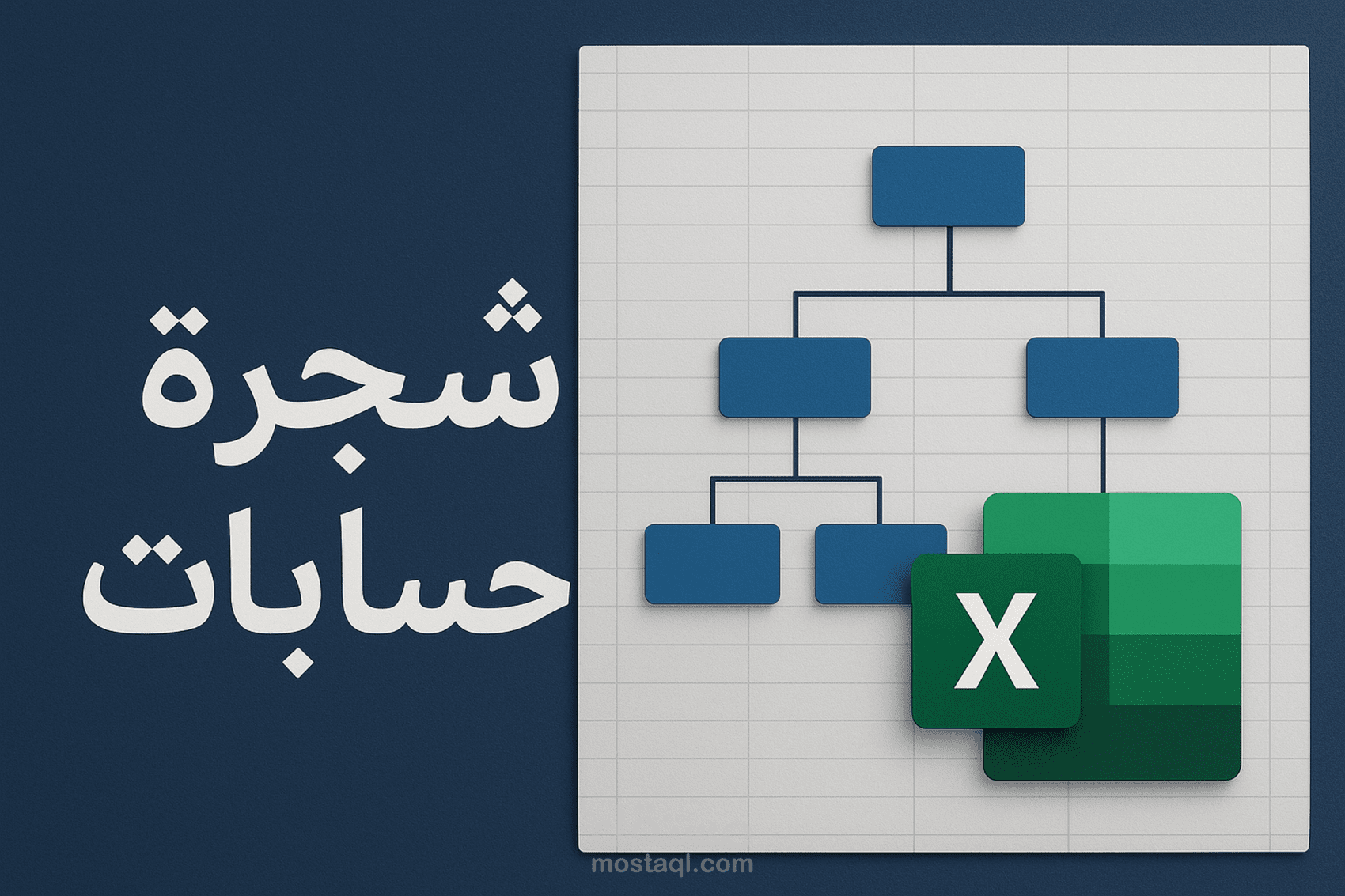 شجرة حسابات إحترافية تناسب طبيعة أعمالك