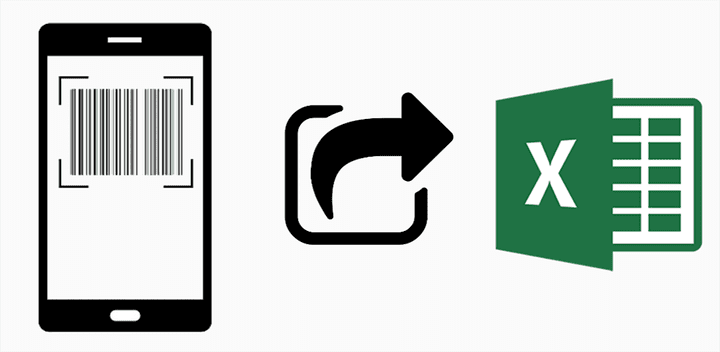 Barcode scan to Excel