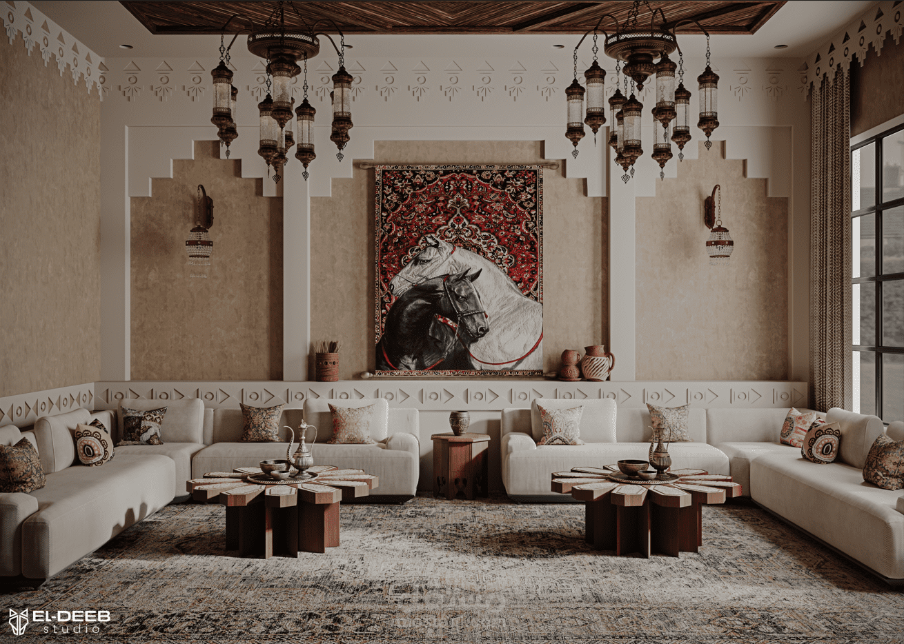 مجلس عربي علي الطراز (النجدي)