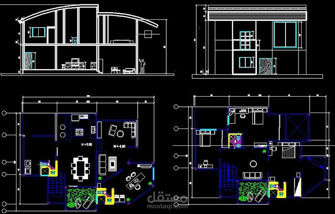 Duplex house