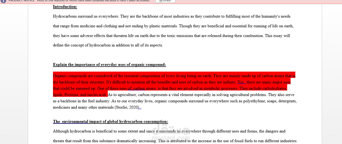 Hydrocarbons