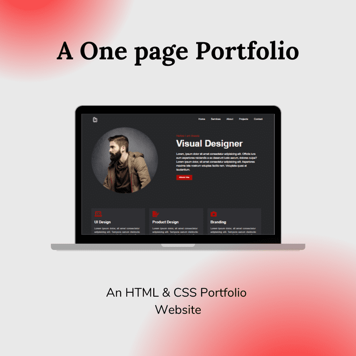 HTML & CSS Portfolio Website