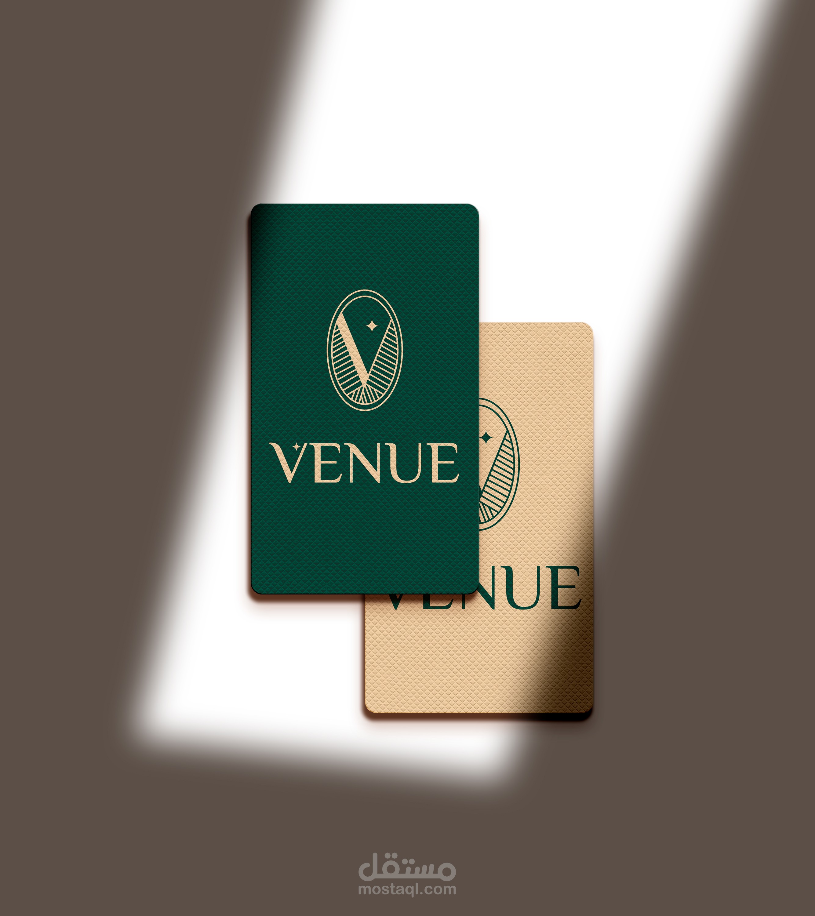 تصميم شعار وهوية بصرية لـــ أوتيل VENUE