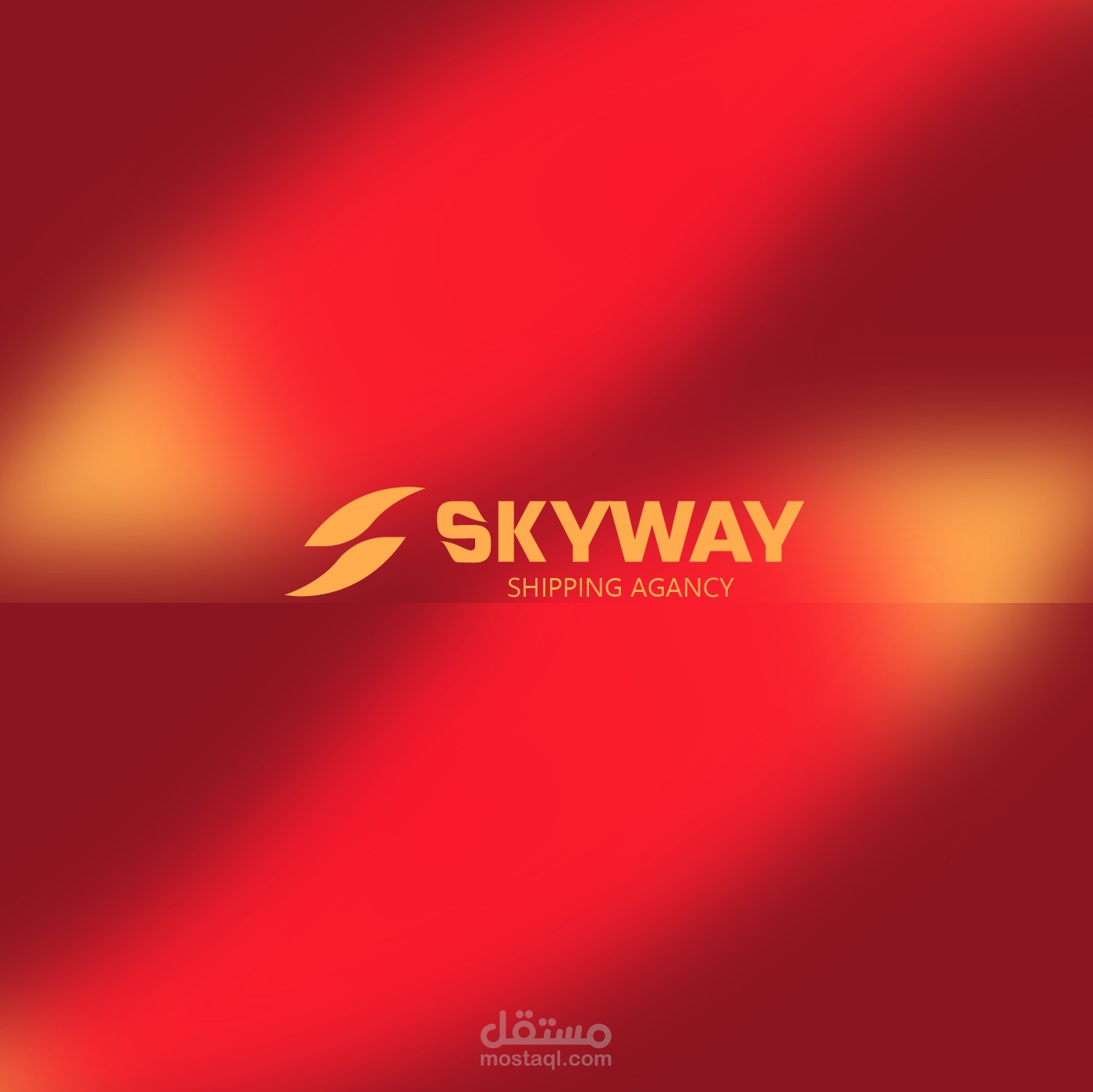 تصميم شعار وهوية بصرية لــ SKYWAY