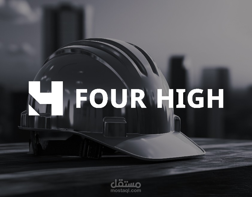 تصميم شعار وهوية بصرية لــ Four High