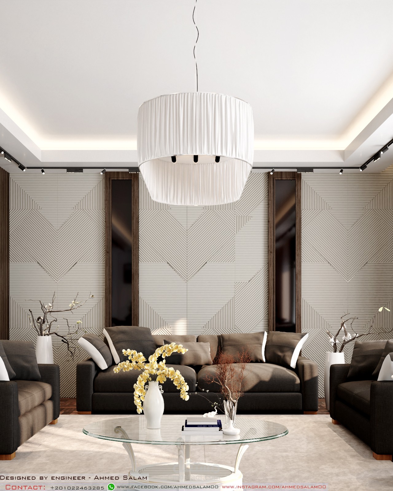 تصميم داخلي لمجلس رجال