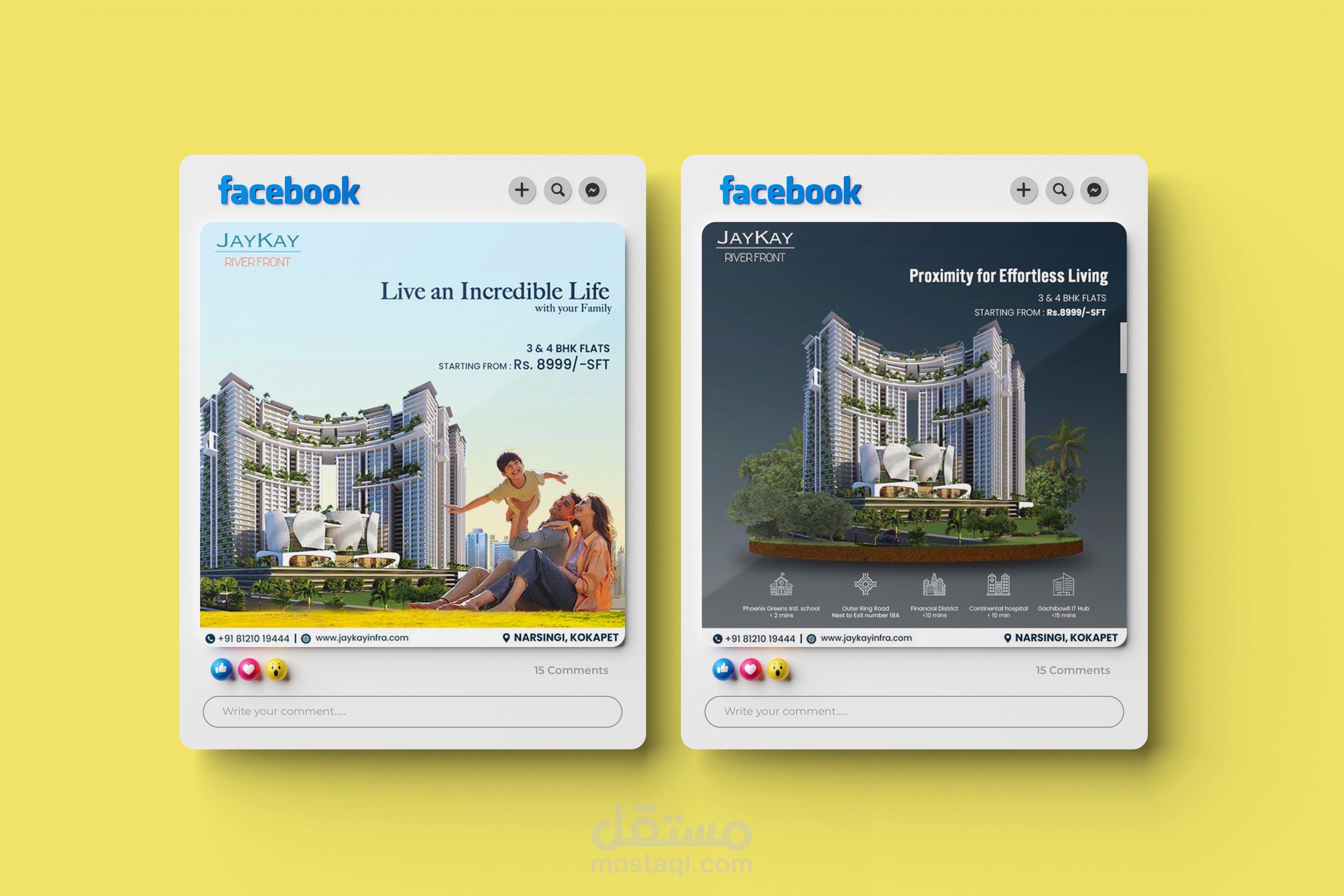 Social media design for real estate