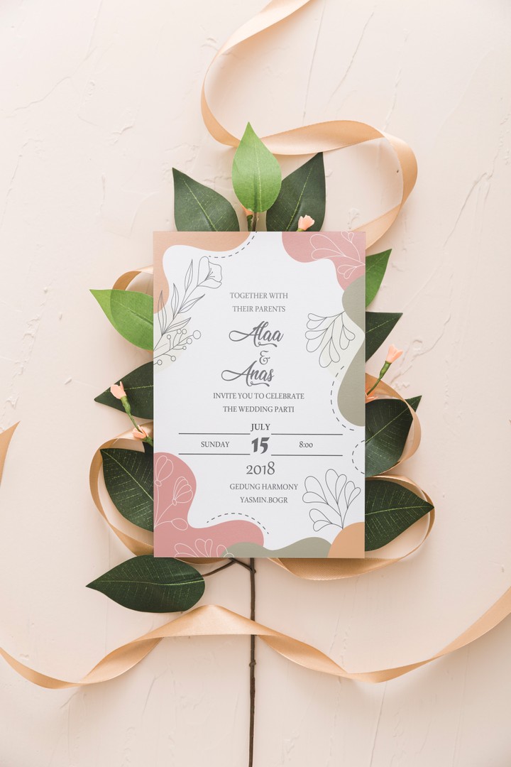 wedding invitation card