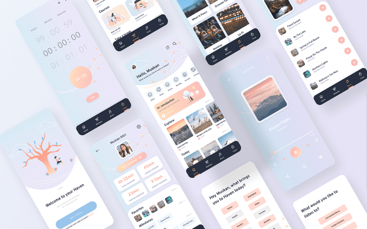 HAVEN - UX/UI Case Study