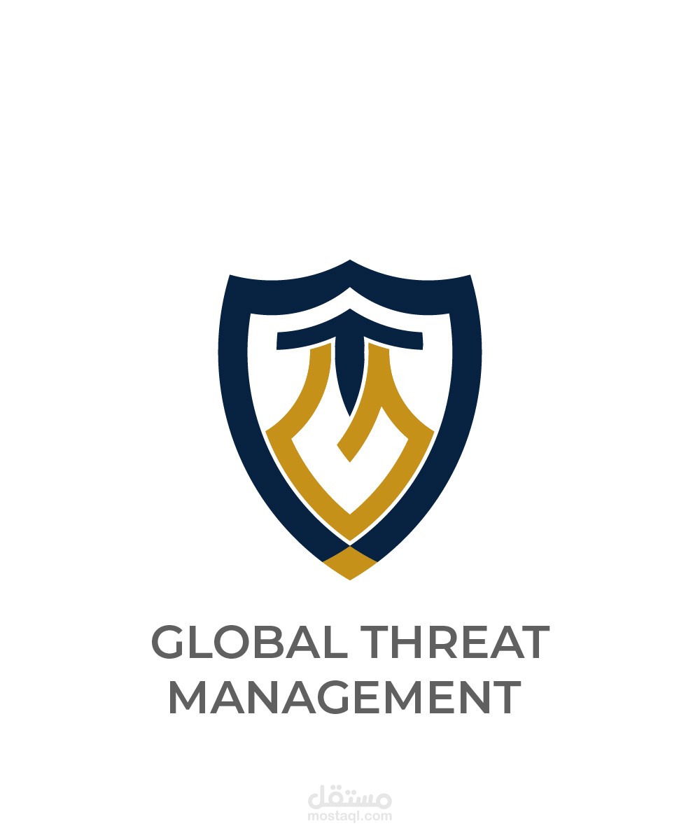 شعار لشركة glopal threat