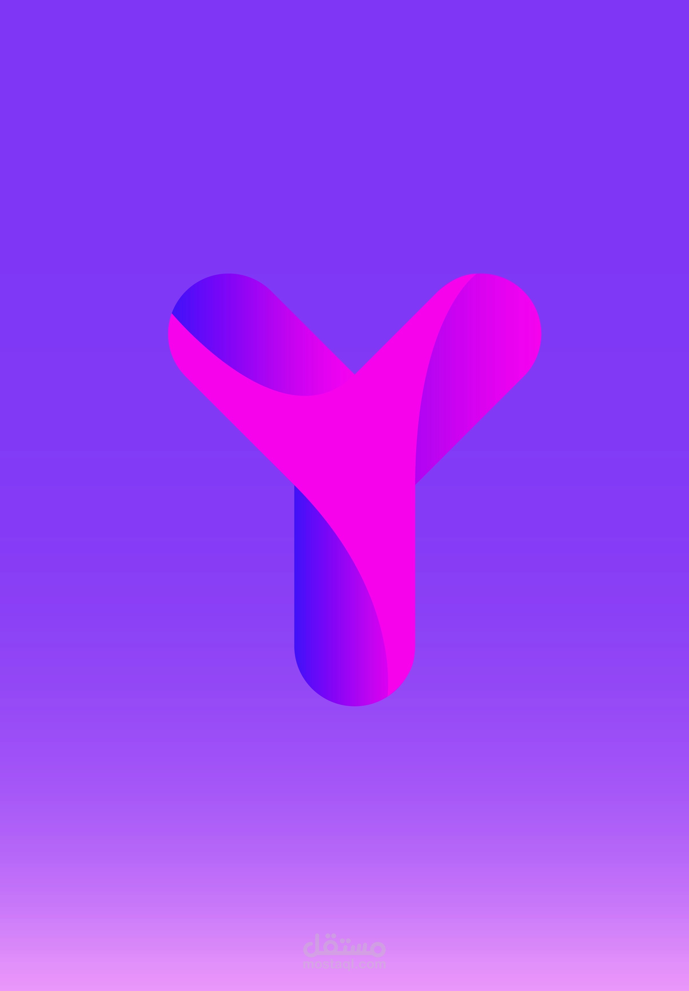 تصميم علي حرف Y | مستقل