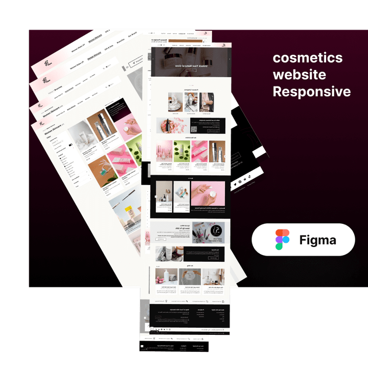 تصميم موقع الكترونى responsive design  للتجاره الكترونيه