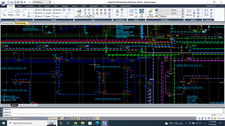 Electrical Shop drawing