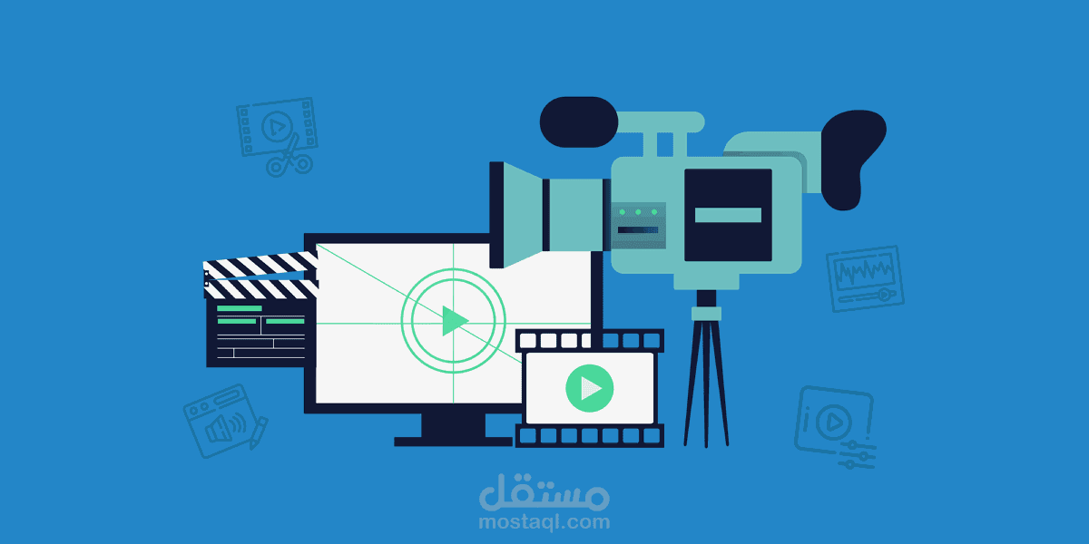 مونتاج اعلان لمعرض تجاري