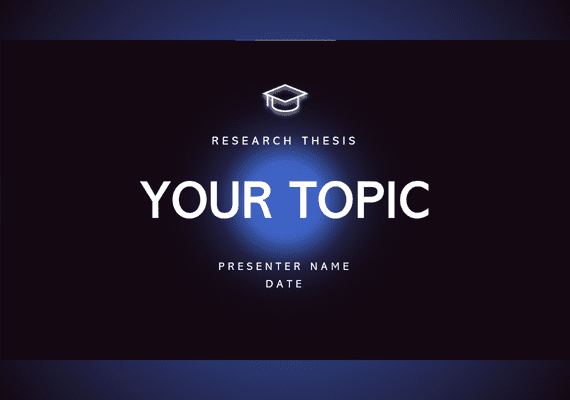 Research Thesis PowerPoint Template