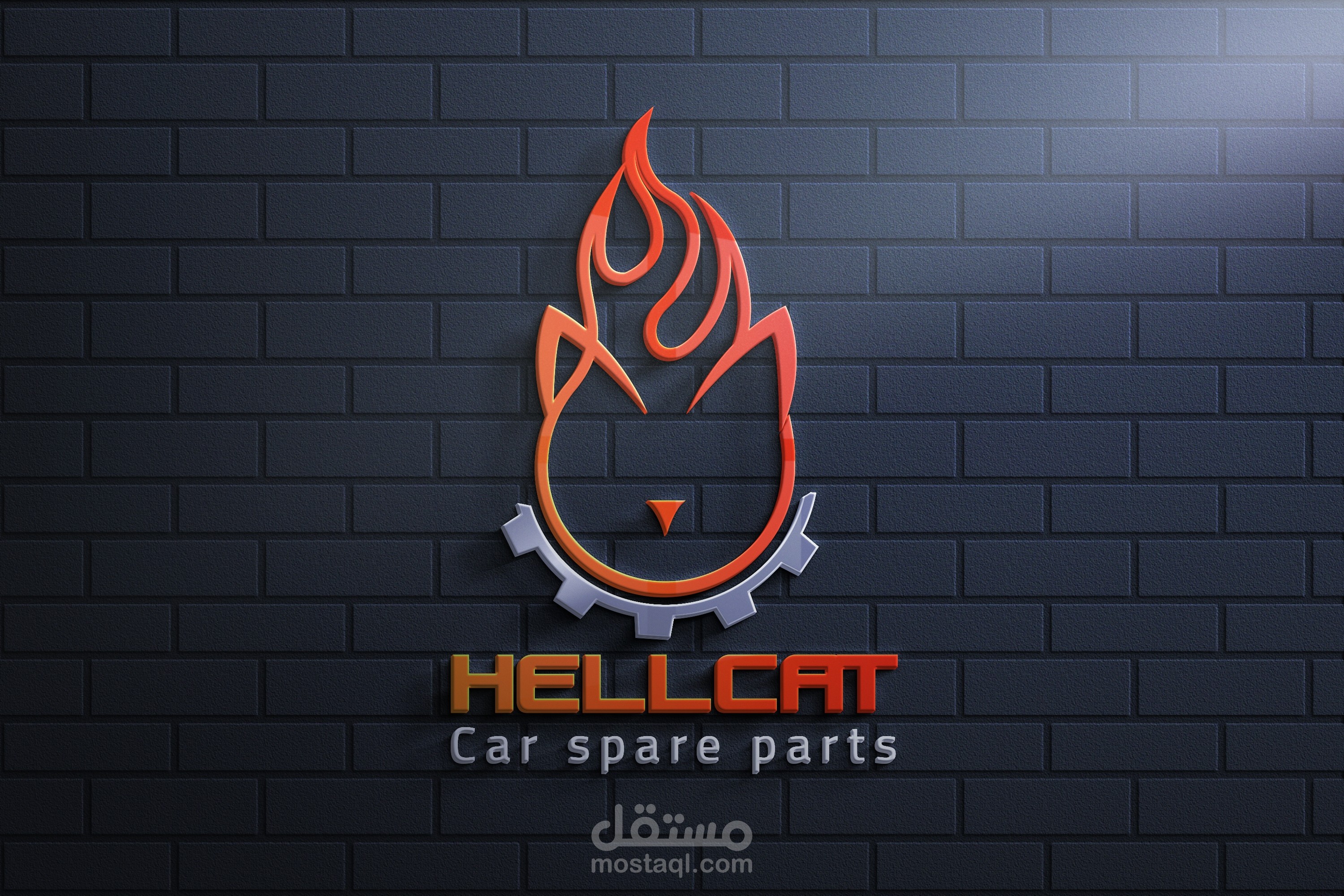 لوجو شركة ( Hellcat ) - الامارات العربية  المتحدة