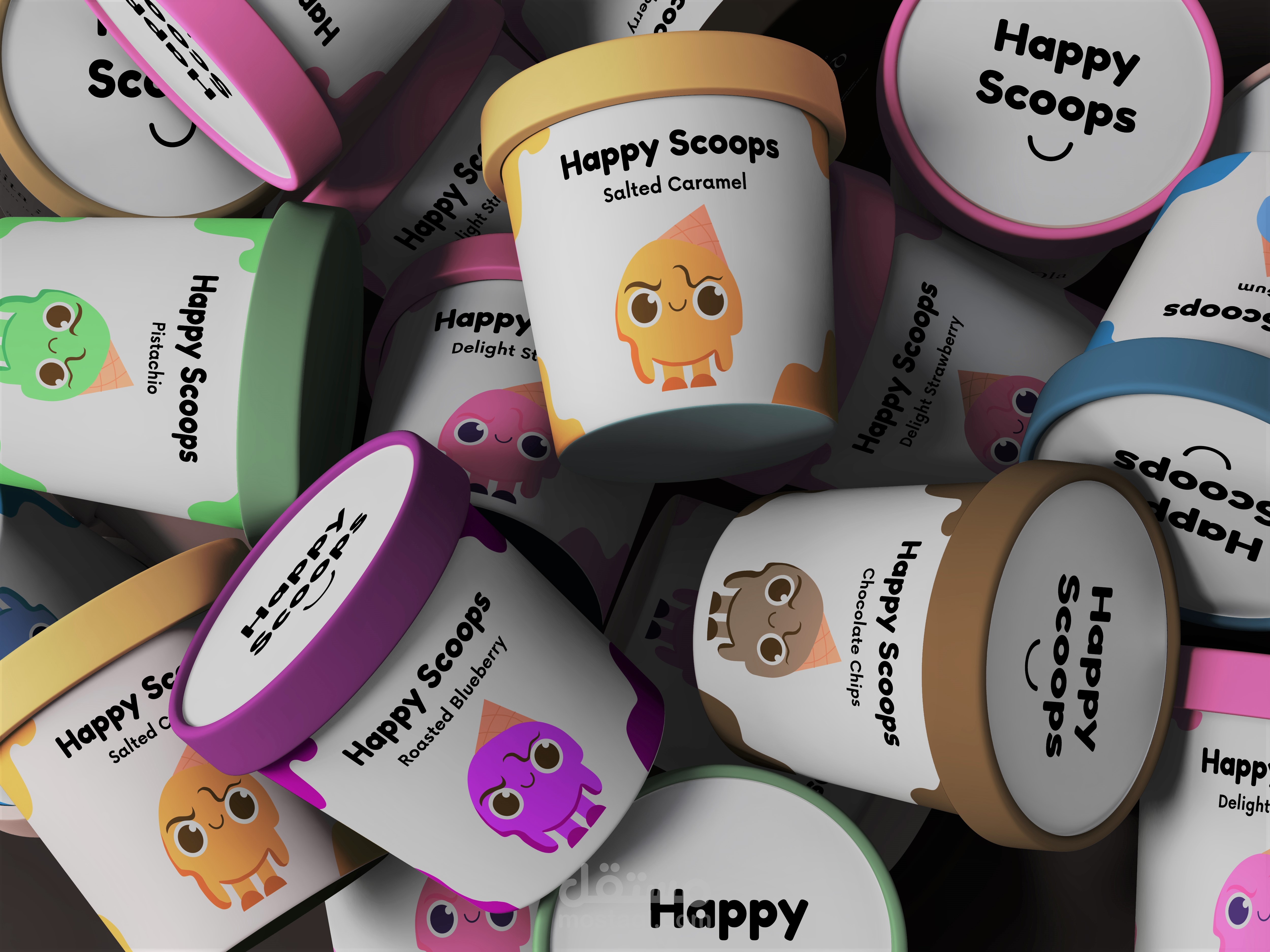 Happy Scoops Branding