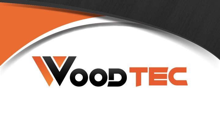 مشروع هوية تجارية لشركة وودتك woodtec للأخشاب