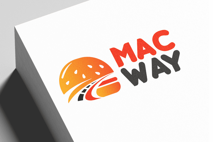 تصميم الهوية التجارية لمطعم MACWAY