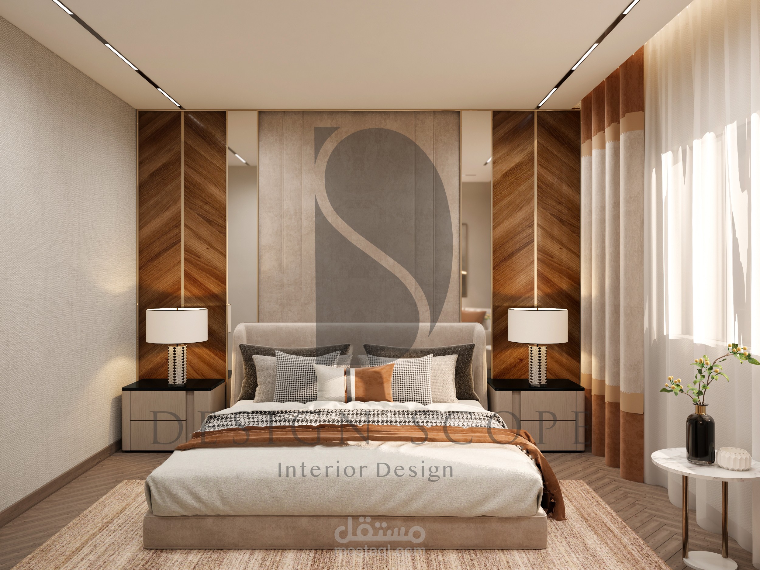 Master bedroom - غرفة نوم رئيسية