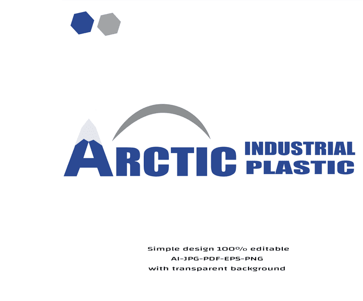 arctic plastic industrial logo