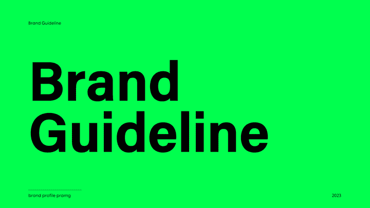 Prameg Brand Guideline