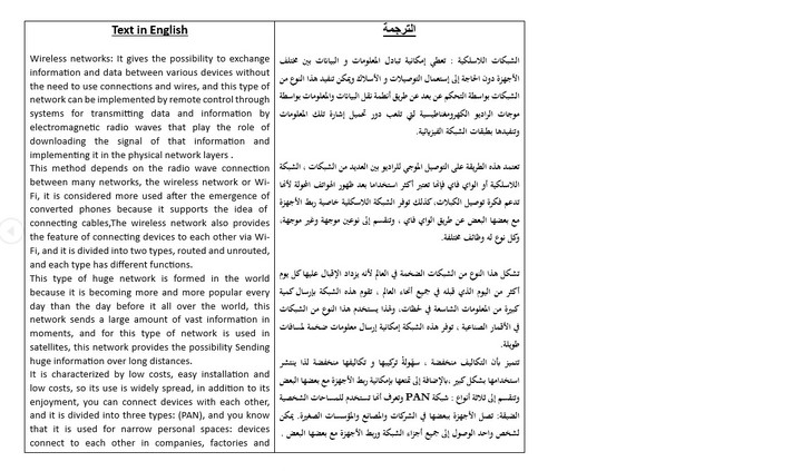 ترجمة مقال عن شبكات الكمبيوتر