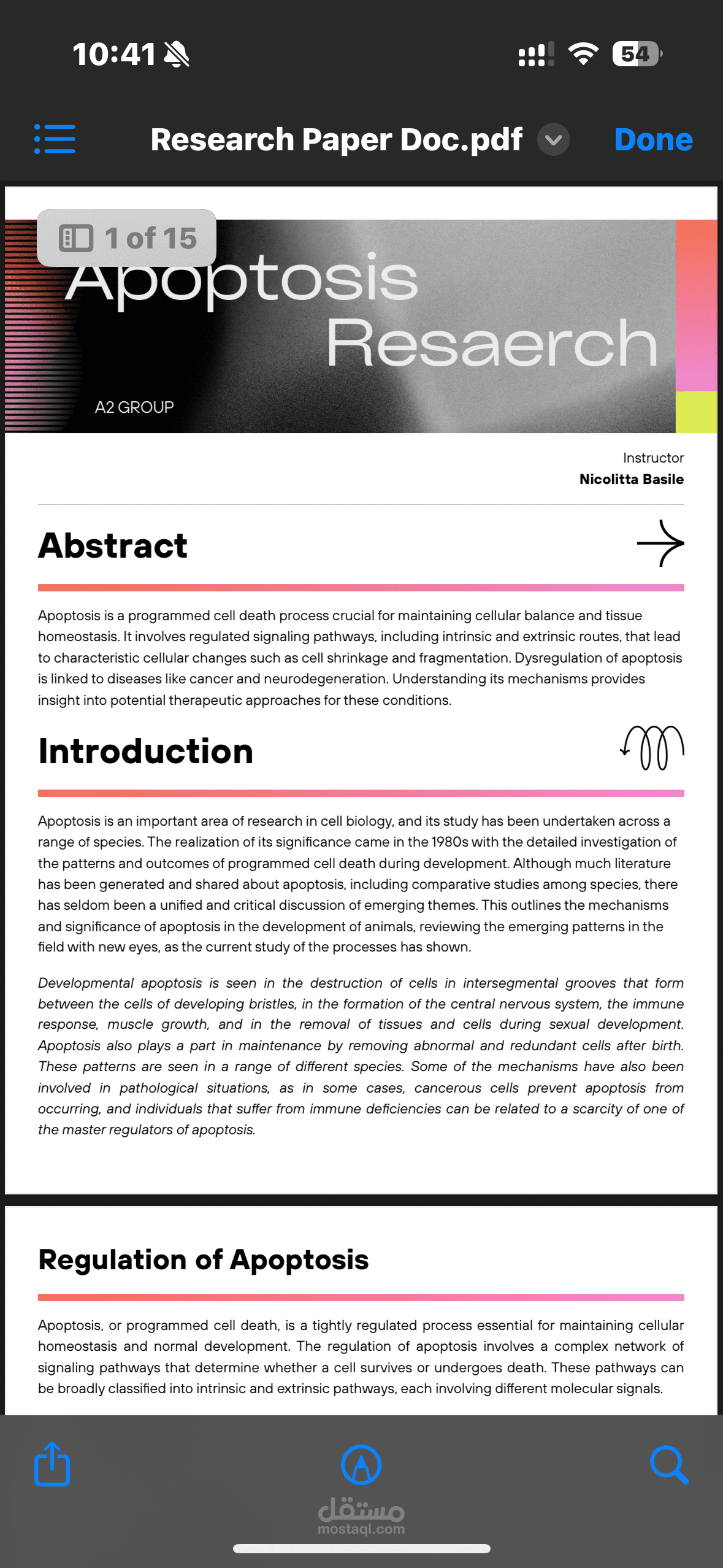 Research word from canca
