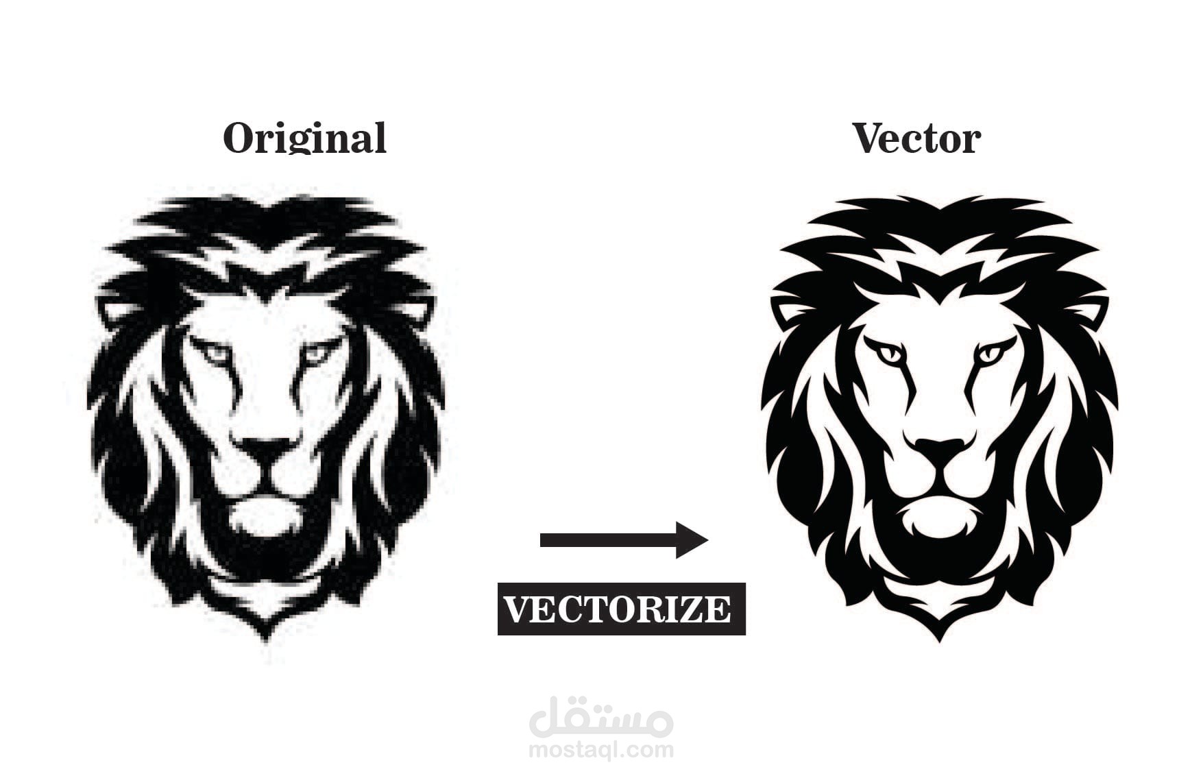 أقوم بتحويل أي صورة إلى Vector art | مستقل