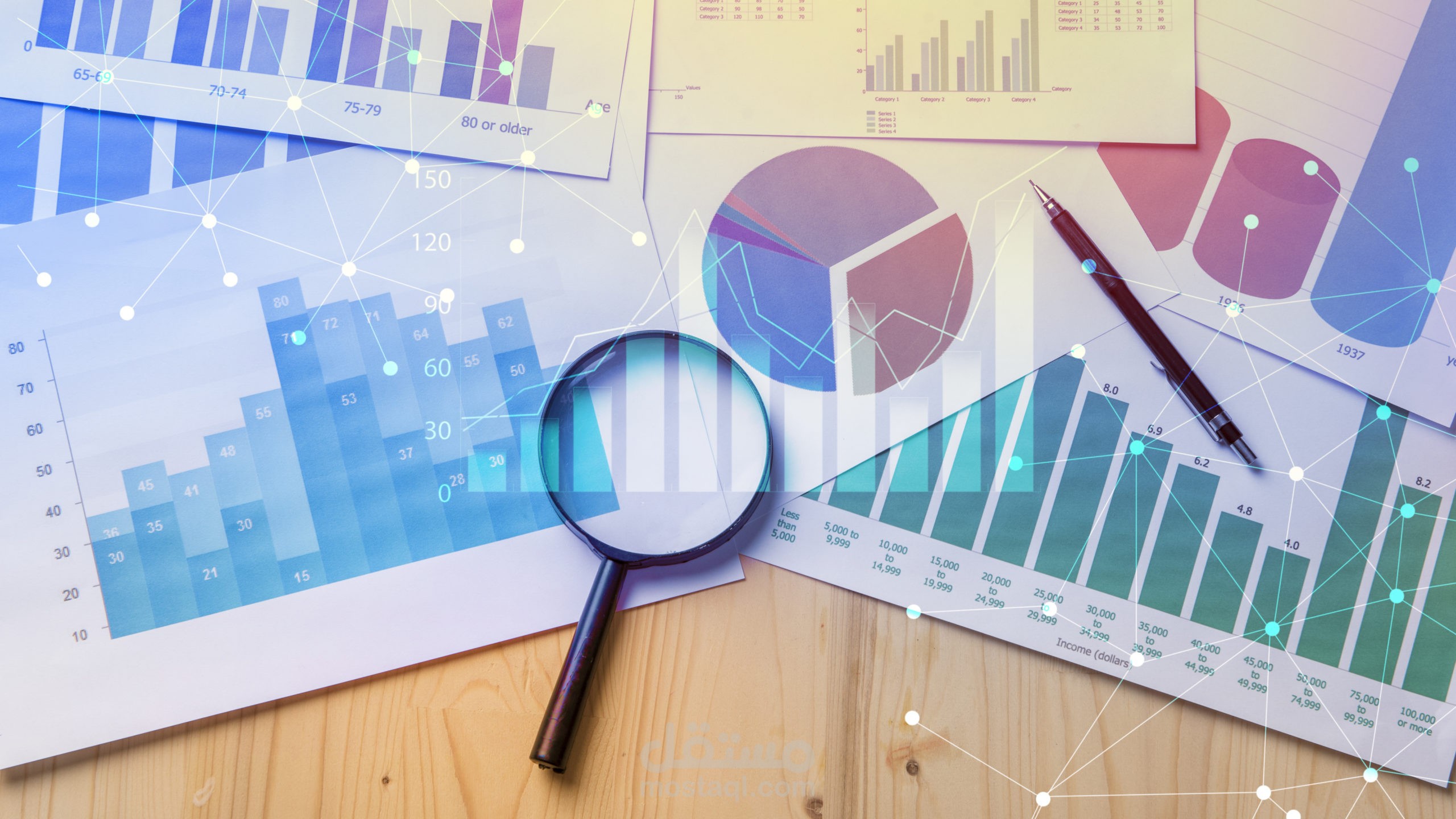 إعداد أبحاث وتقارير احترافية بدقة عالية